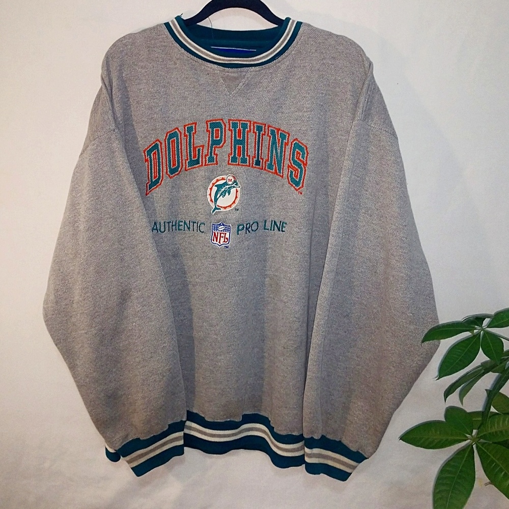 Vintage Dolphins XXL crew